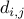 d_{i,j}